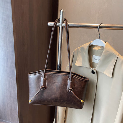 Bolso retro de gran capacidad para mujer