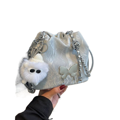 Designer-Umhängetasche mit Kette