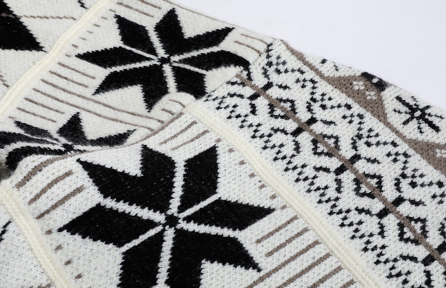 Men's Snowflake Pullover Japanese Style