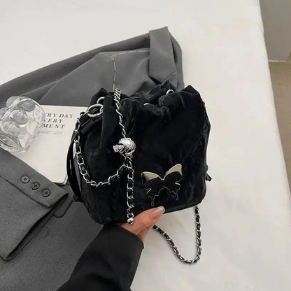 Designer-Umhängetasche mit Kette