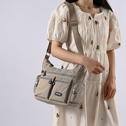 Bolsos cruzados impermeables con múltiples bolsillos