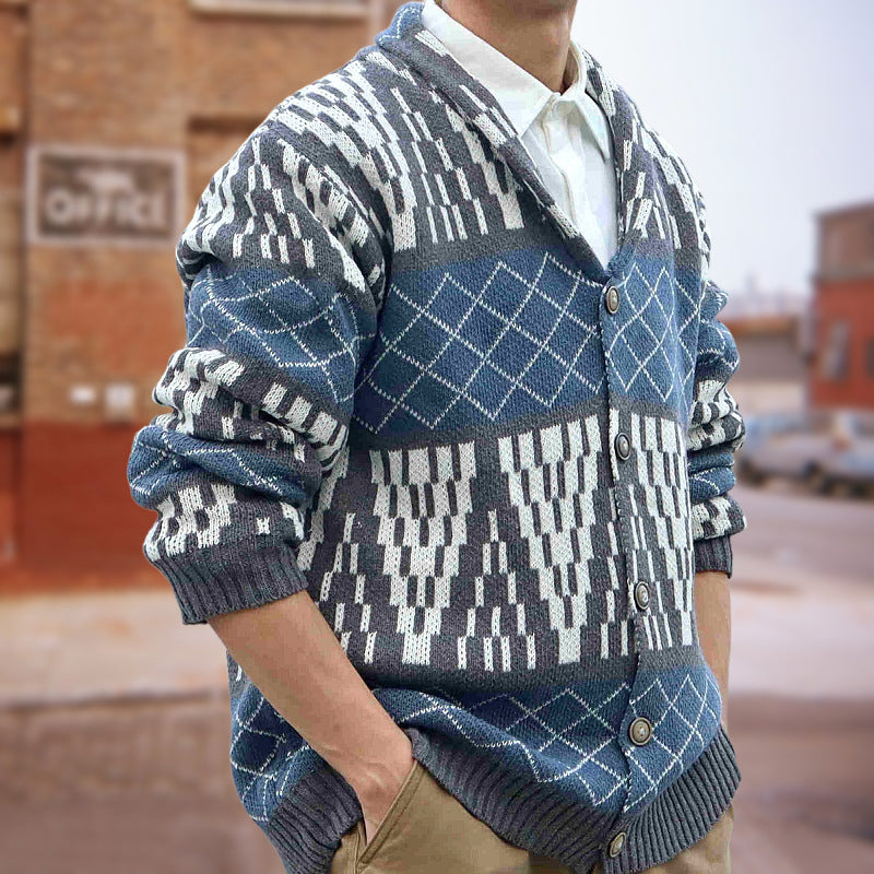Men's Slim Fit Sweater Coat