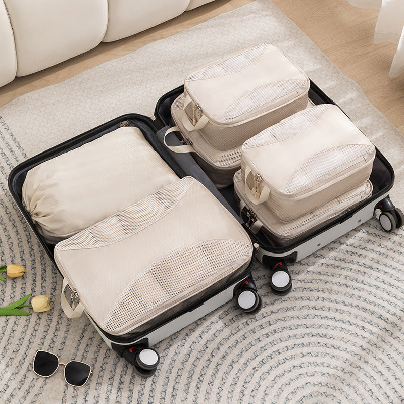 Travel Compressed Storage Set Luggage Organizing Folders Large Capacity Travel Business Trip Storage Bag