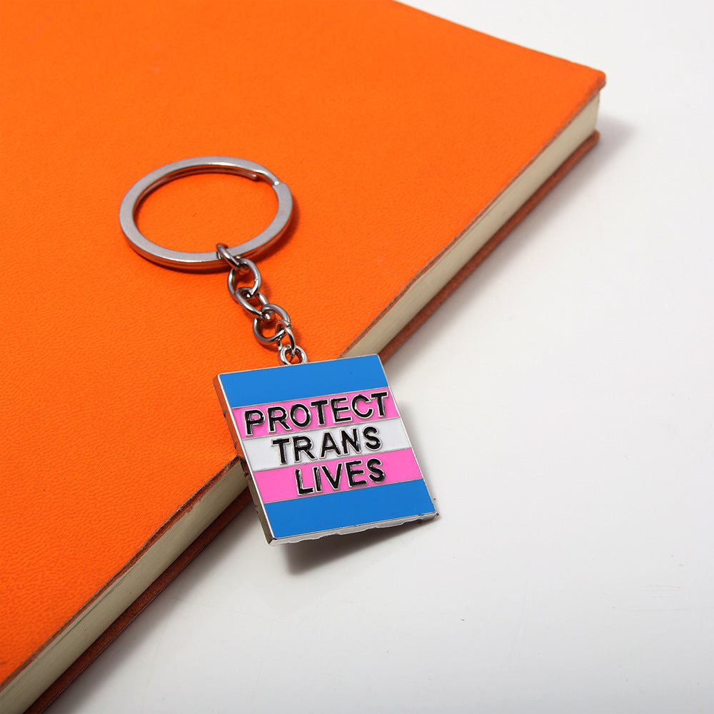 Color Keychain For Third Gender Protection