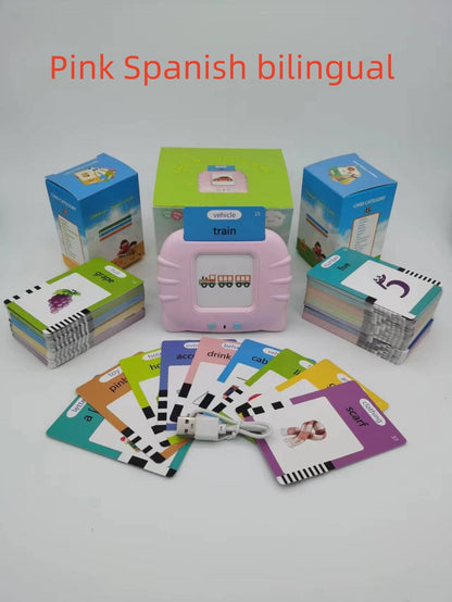 Karte Frühe Bildung Kinder Aufklärung Englisch Lernen Maschine
