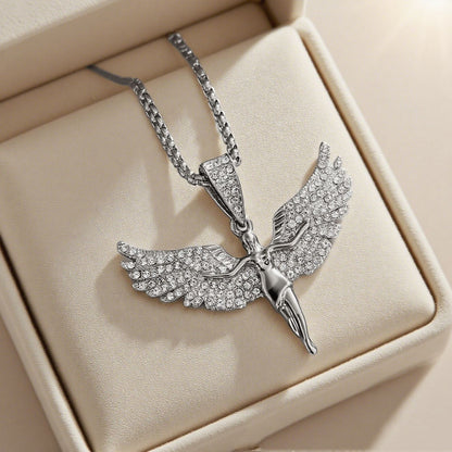 Persönlichkeit Diamant Stud Herren und Damen Leichte Luxus Halskette