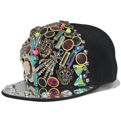 Magic Claw Leopard Head Multi-Niet Nähen Hip Hop