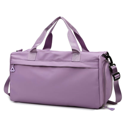 Bolsa de gimnasio de gran capacidad para viajes de corta distancia para mujer.