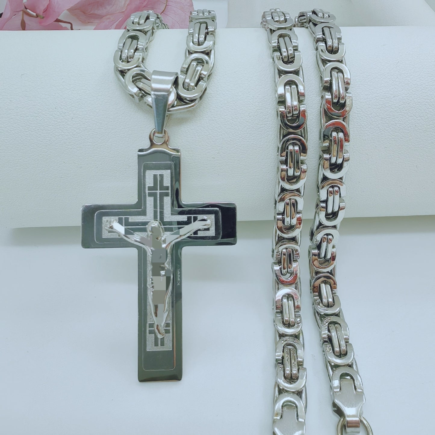 Joyería colgante de acero inoxidable para hombre con personalidad de moda y tendencia europea y americana