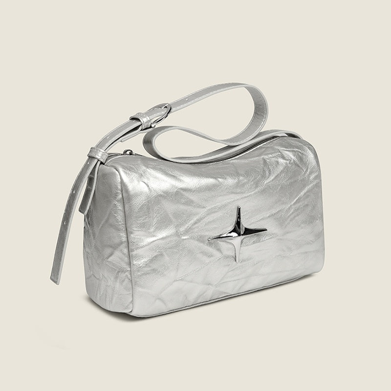 Boston Pillow Bag Pleated Shoulder Bag