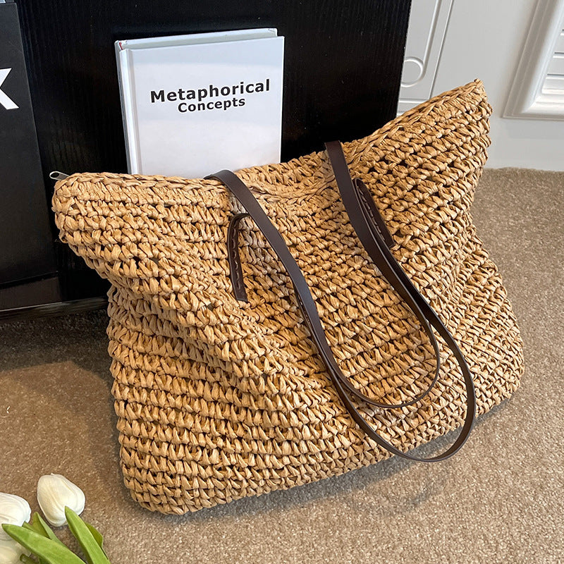 PalmHaven Woven Bag
