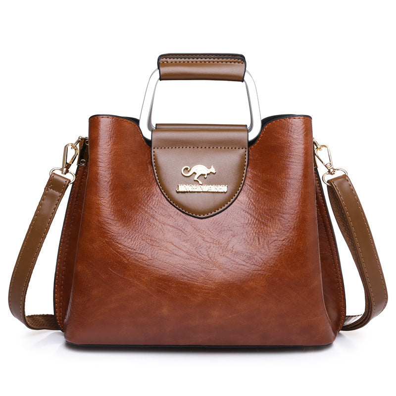 Women's High-grade Soft Leather Shoulder Bag