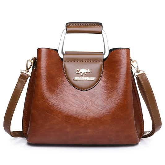 Women's High-grade Soft Leather Shoulder Bag