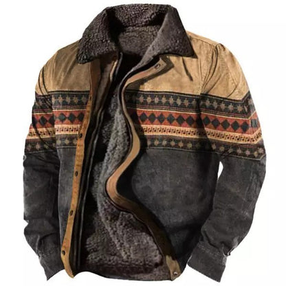 Verdickte Seitennaht Sidekick Casual Zipper Lose Grau-braun Jugend Baumwolle Jacke Männer Fleece Gefütterte Mantel