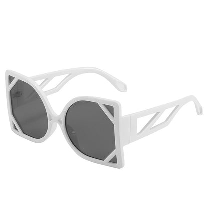Gafas de sol con montura cuadrada grande, moda para hombres y mujeres