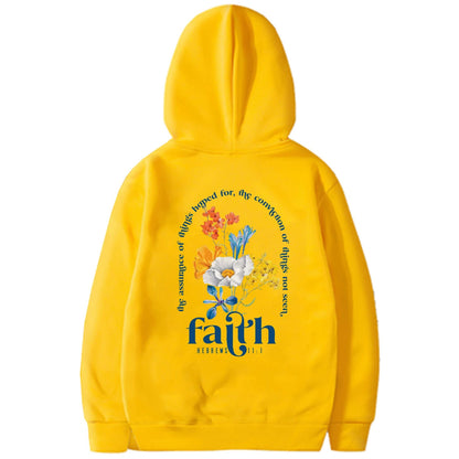 Sudadera con capucha cristiana estética con versículo bíblico para mujer