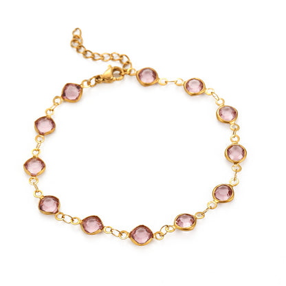 Pulsera personalizada de lujo y moda para mujer, asequible