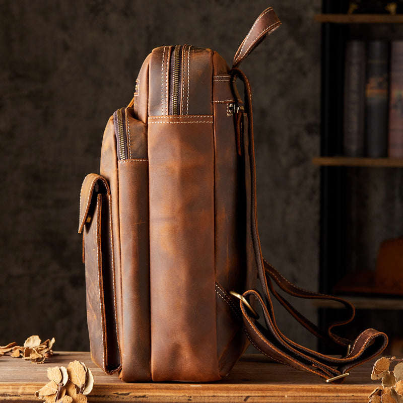 Handmade Horse Leather Backpack