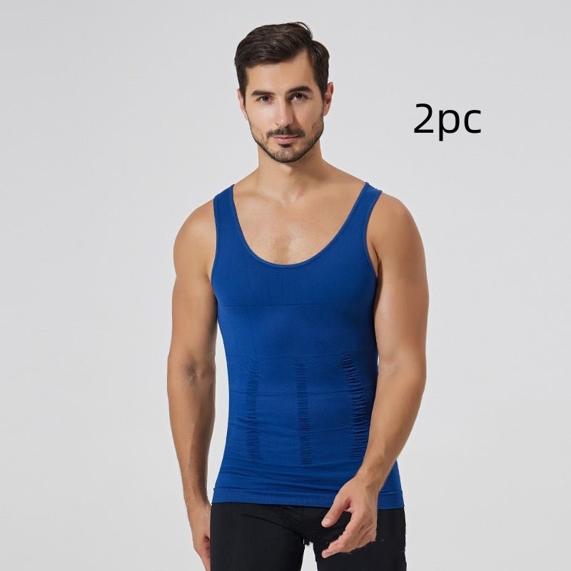 Men's Vest Shapewear Summer Sports Fitness - BAGMODA