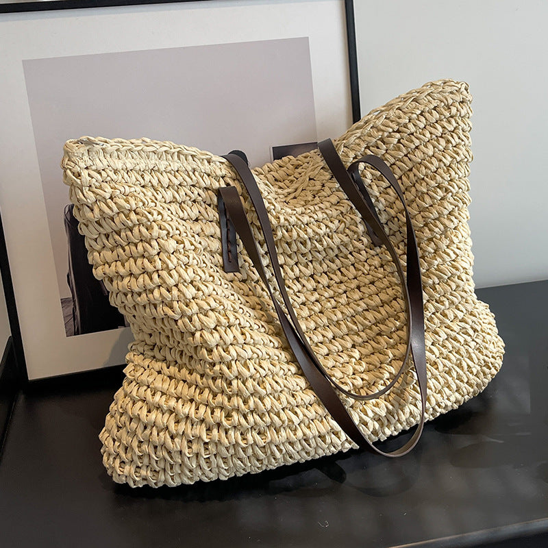 PalmHaven Woven Bag
