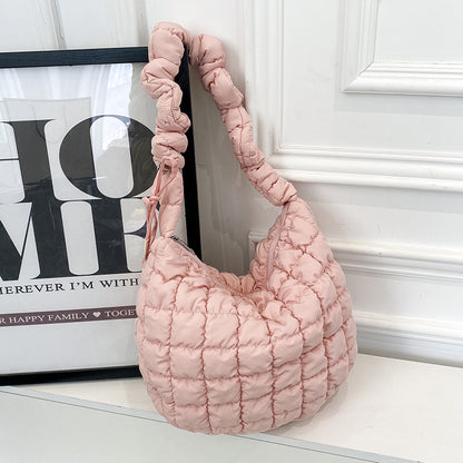 Bolsa de burbujas plisada con forma de nube