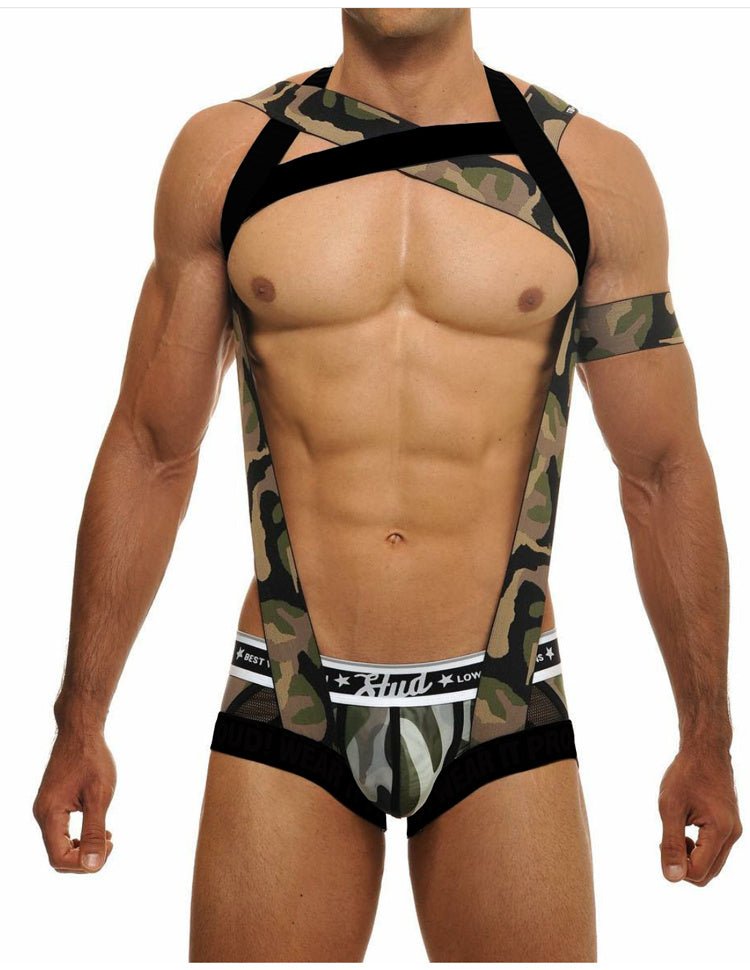Strap Style Jumpsuit T - pants For Men - BAGMODA