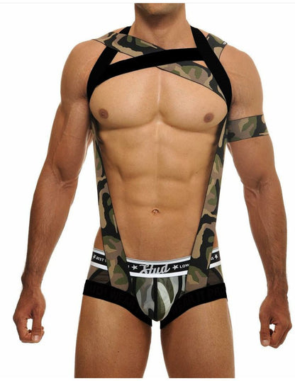Strap Style Jumpsuit T - pants For Men - BAGMODA