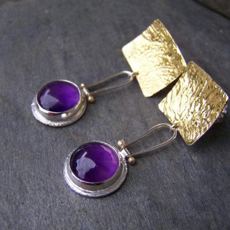 Women's Creative Geometric Asymmetric Handmade Earrings