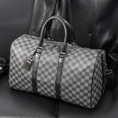 Bolsa de viaje de cuadros coreanos
