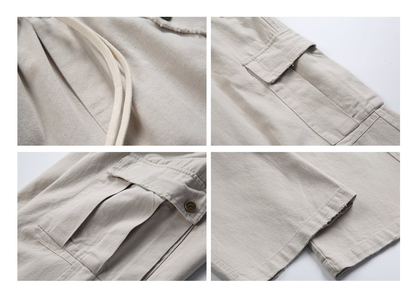 Elastic Waist Casual Pants For Men And Women