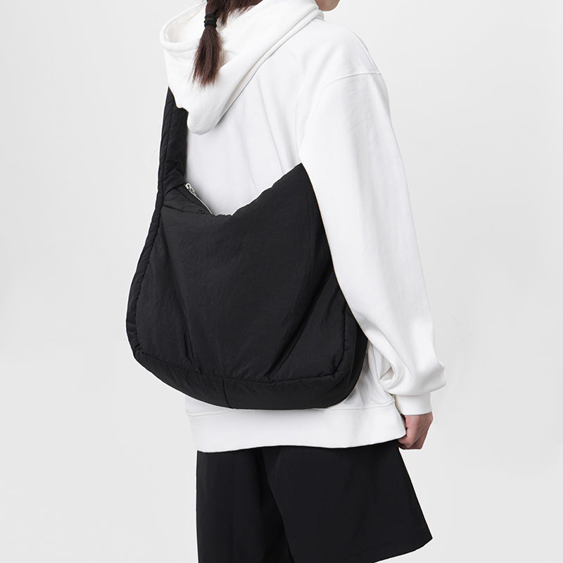 Casual Wide Straps Crossbody Bag