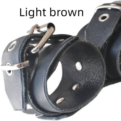 Men's And Women's Same Leather Straps