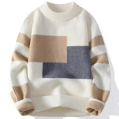 Lockerer und untätiger Strickpullover für den Winter für Herren