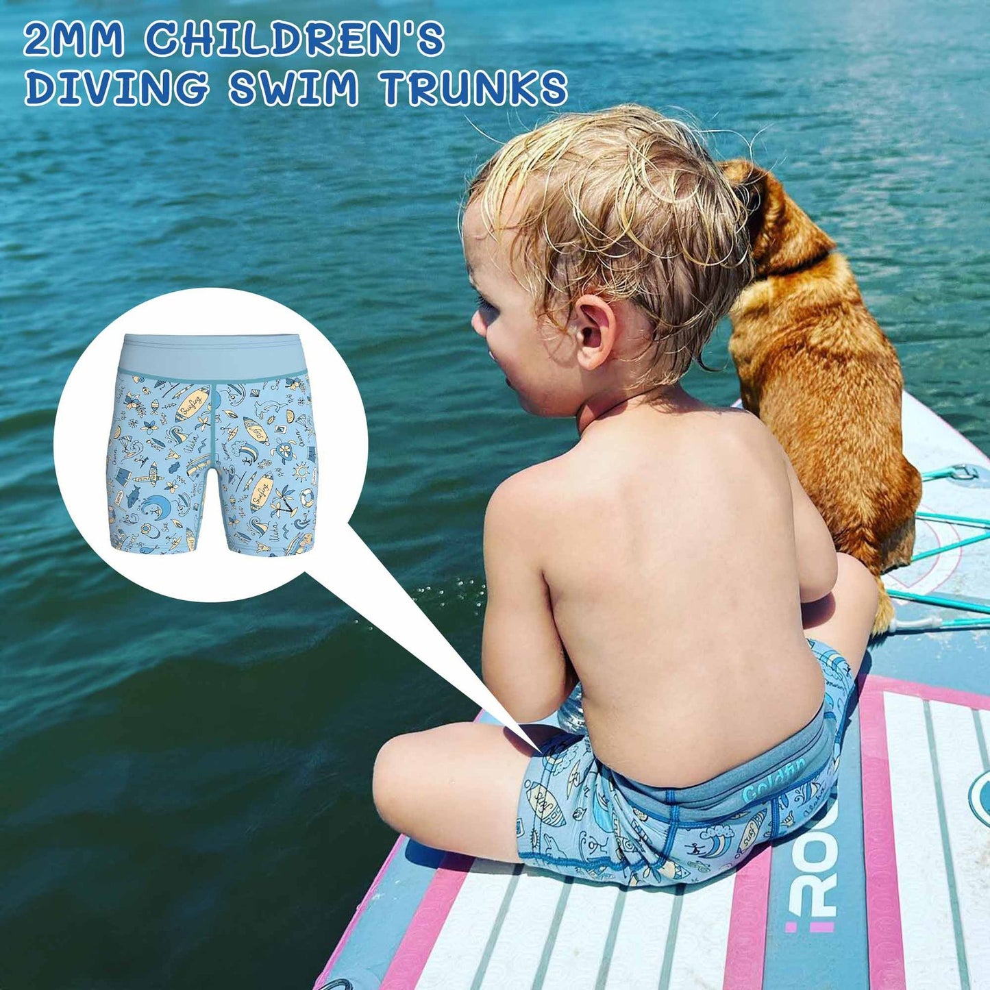 Warme Surfing Upstream Neopren Badehose