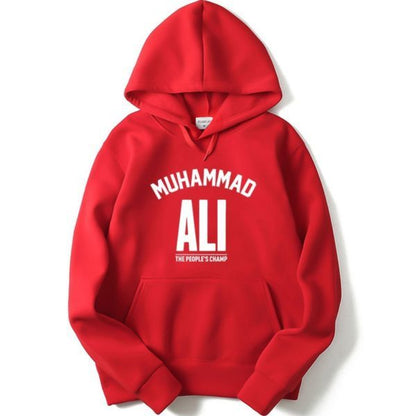 Einfarbiger Fleece-Pullover für Herren, Sweatshirt, Kapuzenpullover, Buchstabendruck