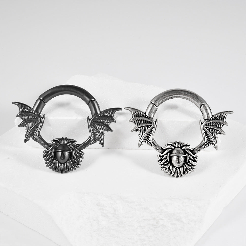 Fashion Sharp Cone Round Magnet Ear Extender