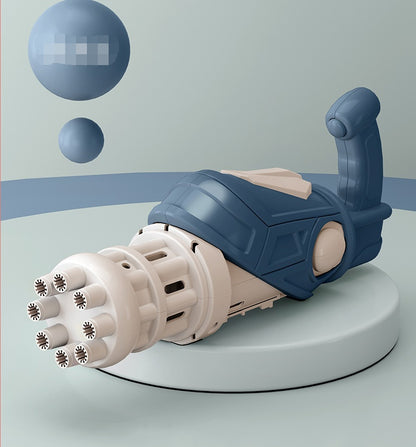 La máquina de burbujas para niños no gotea por sus ocho agujeros