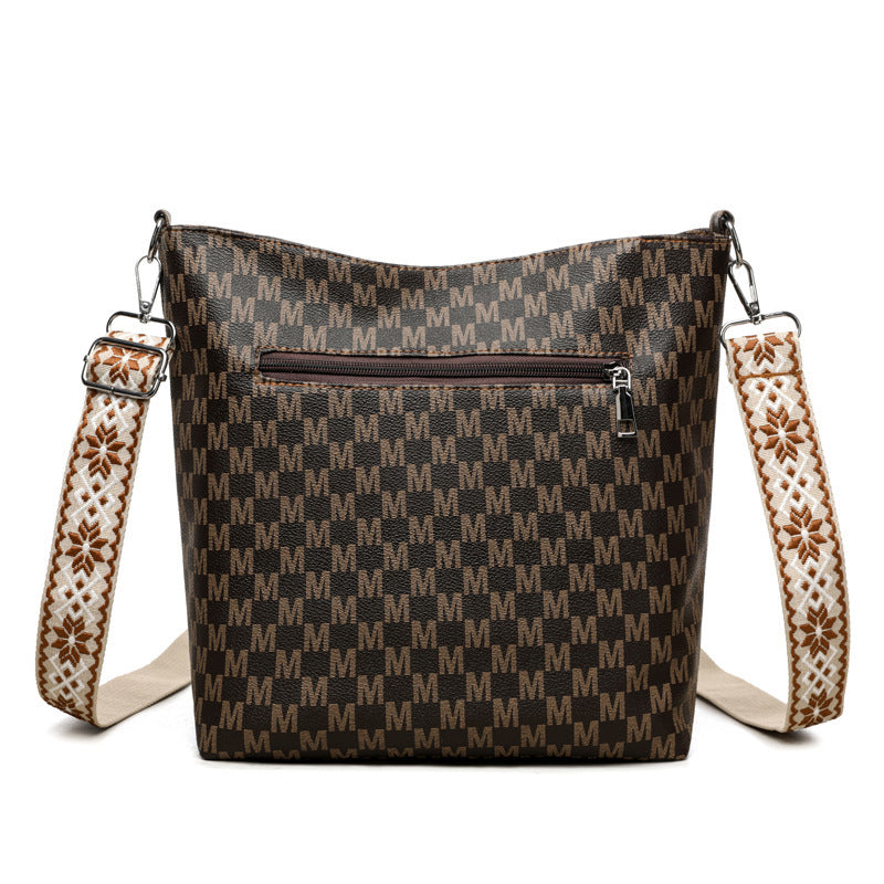 Women's Soft Leather Retro Shoulder Bag