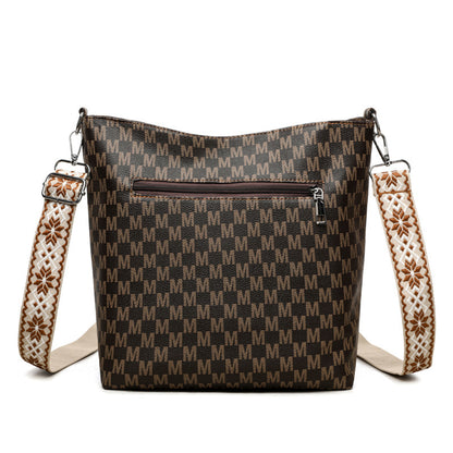 Women's Soft Leather Retro Shoulder Bag