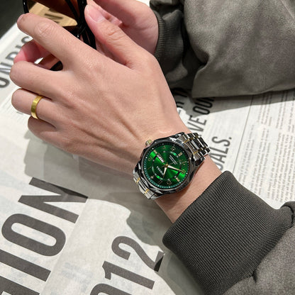 Lässige High-End-Business-Uhr mit Doppelkalender