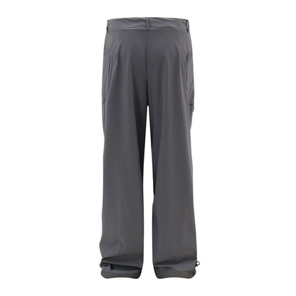 Fashion Personality Pleated Paratrooper Pants Men - BAGMODA