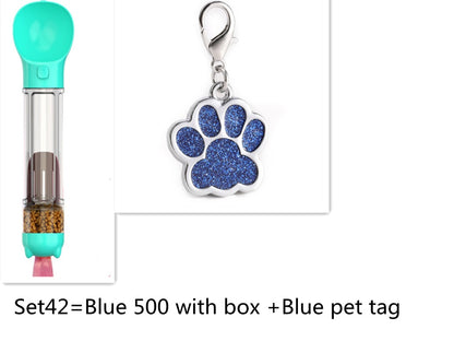 Vaso de agua multifuncional para mascotas Para llevar con el perro