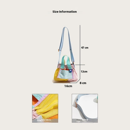 Bolsa de bola de masa a juego con colores, diseño de interés especial, plegable