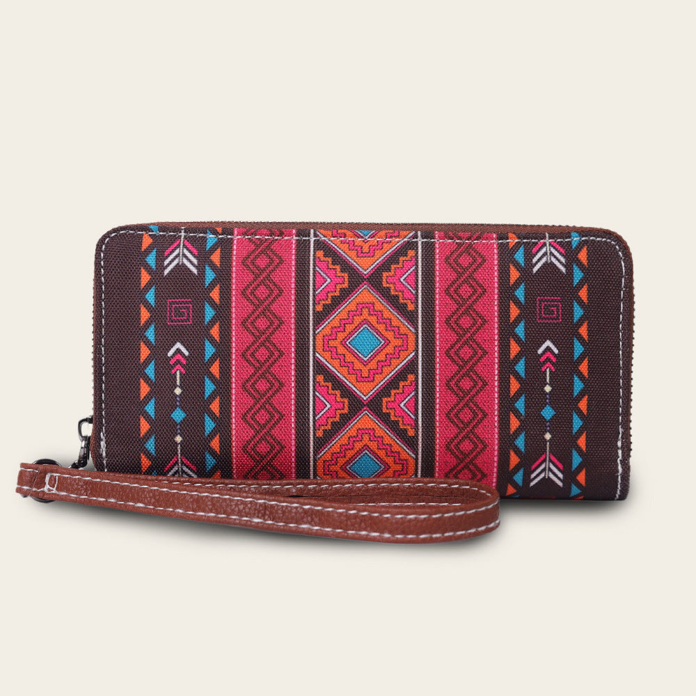 Bohemian Wind Gürtel RFID Brieftasche Retro Hohe Sinn