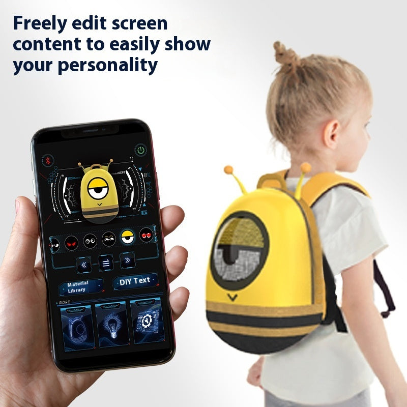 Kids DIY Animation Smart Cute Outdoor Leisure Bag