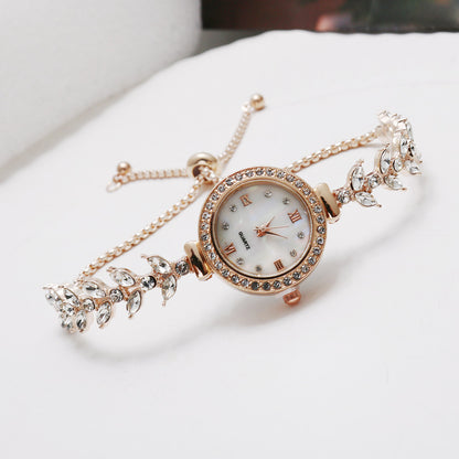 Reloj de pulsera para mujer, sencillo y de moda, con diseño temperamental y extraíble.