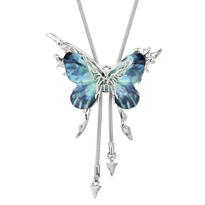 Collar de moda para mujer, collar corto, cadena de suéter