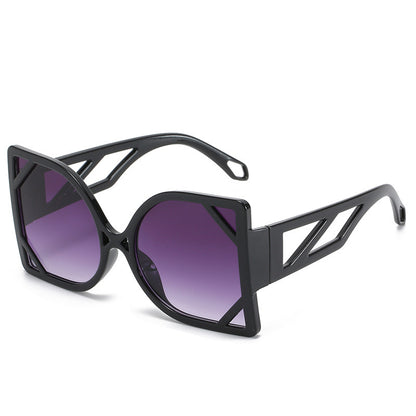 Gafas de sol con montura cuadrada grande, moda para hombres y mujeres