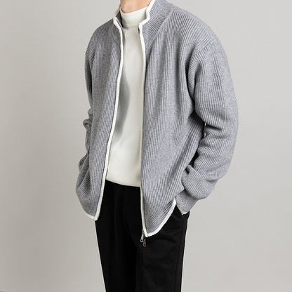 Cárdigan personalizado de moda para hombre