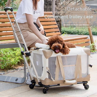 Tragetasche für Haustier-Trolley für die fahrzeugmontierte Box
